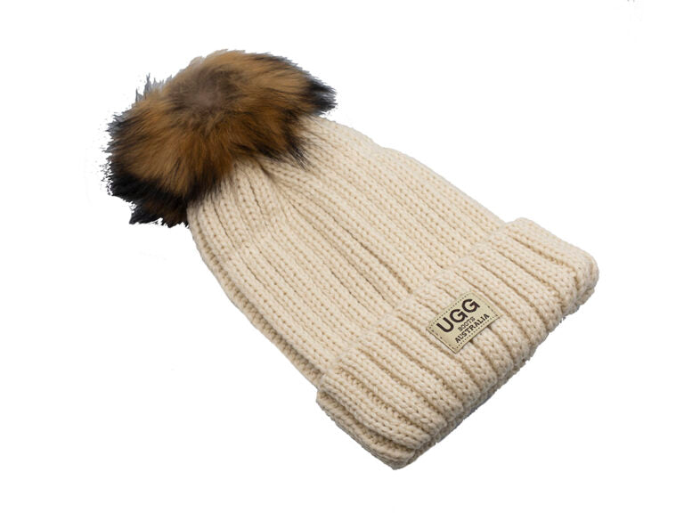 Ugg Fox Ball Kids Beanies