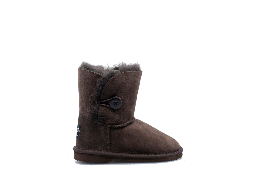Kids Button Ugg Boots