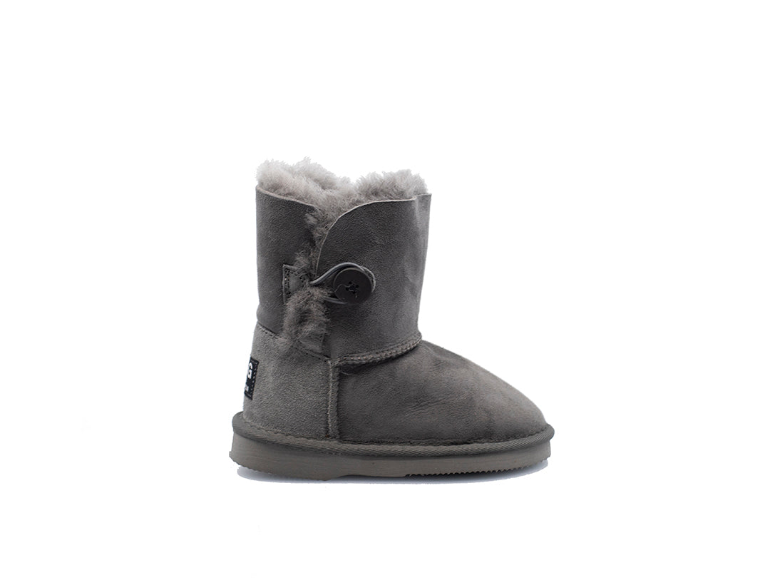 Kids Button Ugg Boots