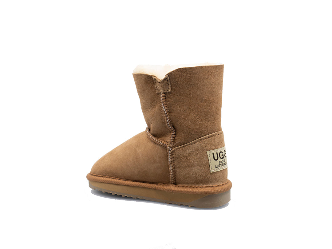 Kids Button Ugg Boots