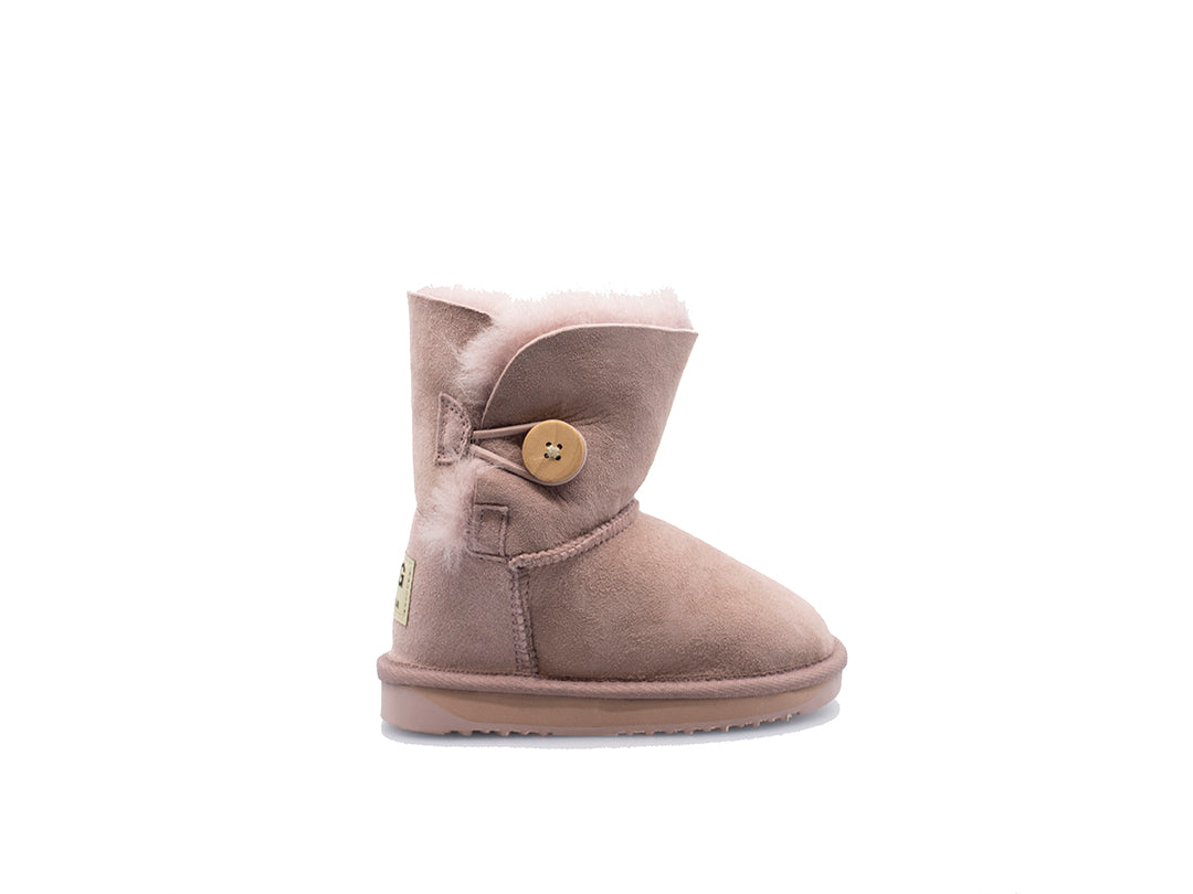 Kids Button Ugg Boots